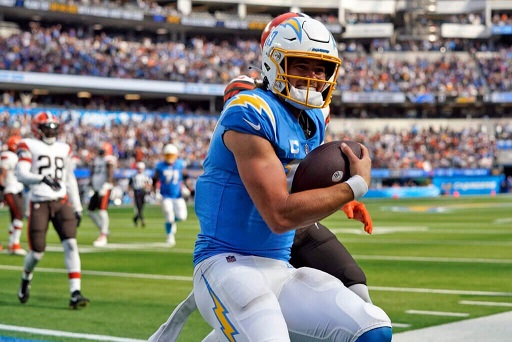 Los Angeles Chargers vann tre matcher i rad